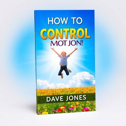 An eye-catching ebook cover design for a self-help book titled 'How to Control Your Emotions'