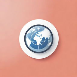 Fashion a 3D animated logo for the subject of geography, including dynamic elements like spinning globes, shifting maps, and a compass that transitions between cardinal points in a seamless animation.