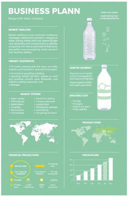 A comprehensive business plan for a bottled water company focusing on sustainability and innovative packaging