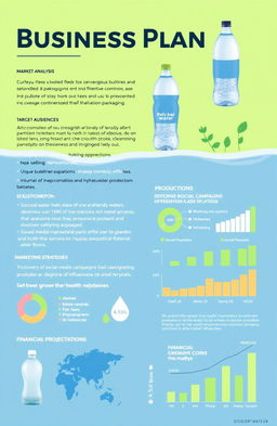 A comprehensive business plan for a bottled water company focusing on sustainability and innovative packaging