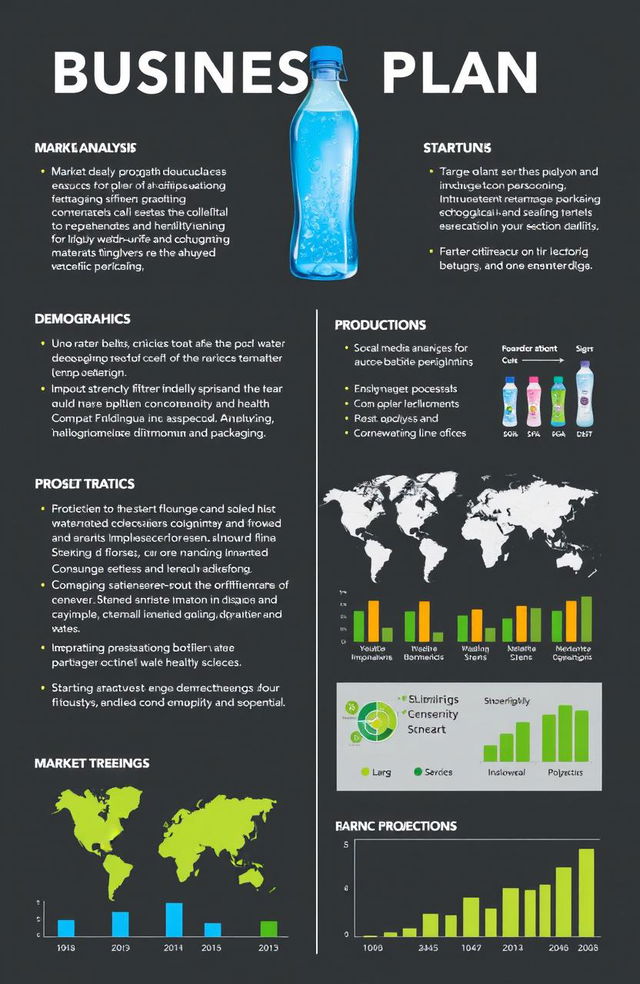 A comprehensive business plan for a bottled water company focusing on sustainability and innovative packaging