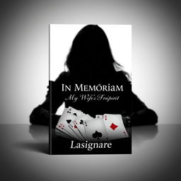 A captivating e-book cover design featuring an artistic arrangement of playing cards