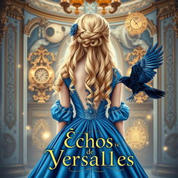 A beautiful book cover for a story set in Versailles in 1774