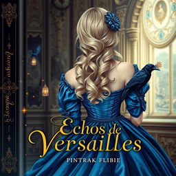 A beautiful book cover for a story set in Versailles in 1774