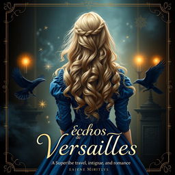 A beautifully realistic book cover for a story set in Versailles in 1774