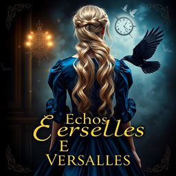 A beautifully realistic book cover for a story set in Versailles in 1774