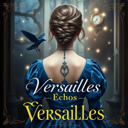 A beautifully realistic book cover for a story set in Versailles in 1774