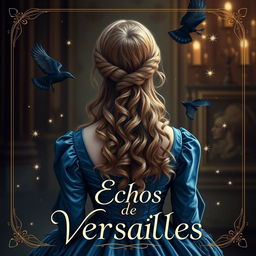 A beautifully realistic book cover for a story set in Versailles in 1774