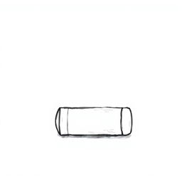 A poetic black and white illustration featuring a pencil and an eraser, created with fine and simple lines