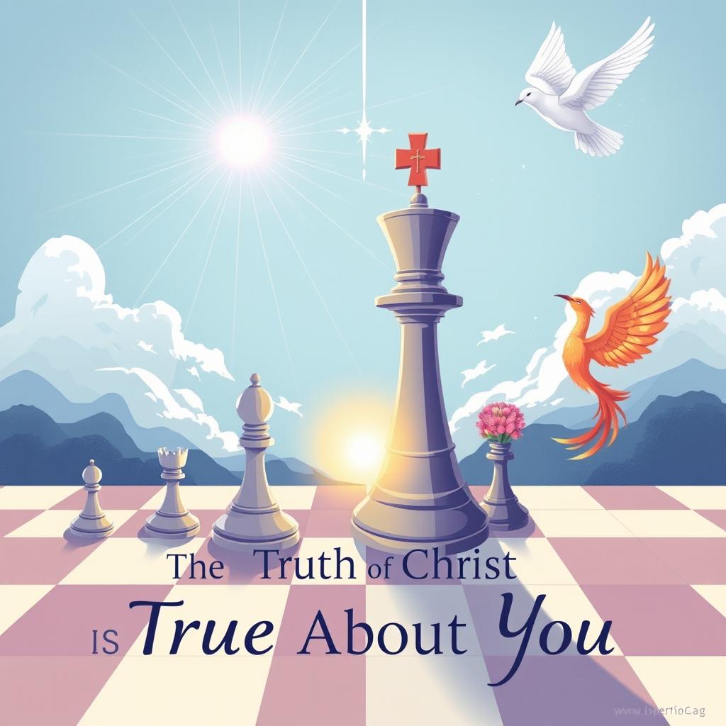 An inspirational illustration titled 'The Truth About Christ is True About You