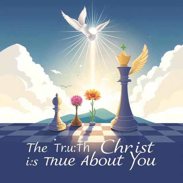 An inspirational illustration titled 'The Truth About Christ is True About You