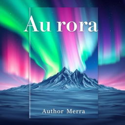 A book cover design for a title called 'Aurora'