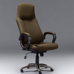 The SWAT Commander's chair - a high-back, ergonomic office chair crafted with luxury materials and equipped with multiple adjustments for comfort and efficiency.