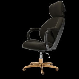 The SWAT Commander's chair - a high-back, ergonomic office chair crafted with luxury materials and equipped with multiple adjustments for comfort and efficiency.