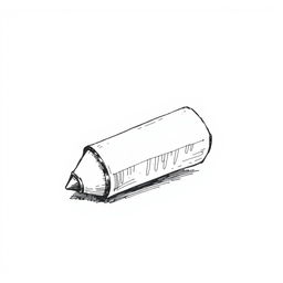 A hand-drawn illustration in black and white featuring an eraser symbolizing the correction of past mistakes