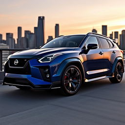 Imagine a Nissan GTR reimagined as a high-performance SUV