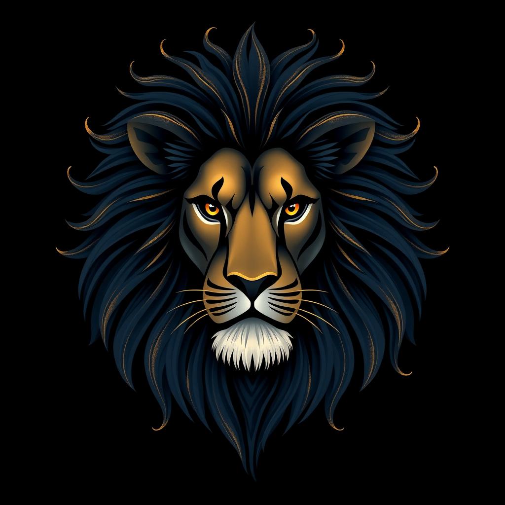 A playful yet realistic representation of the Leo zodiac sign, showcasing a majestic lion as the central figure