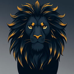 A playful yet realistic representation of the Leo zodiac sign, showcasing a majestic lion as the central figure