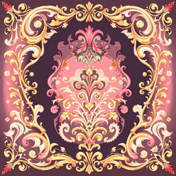 A vibrant 32x32 pixel art piece showcasing the exquisite style of rococo