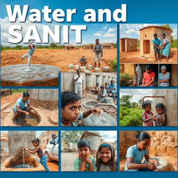 A series of powerful and evocative images showcasing water and sanitation themes