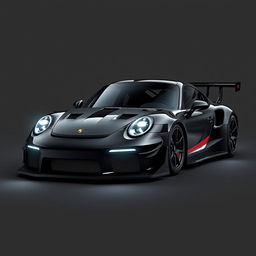 A radically aggressive design for a new Porsche GT3 Cup, showcasing the distinctive aesthetic of Porsche