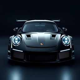 A new Porsche GT3 Cup design that is extremely radical and aggressive, adhering to Porsche's characteristic aesthetic