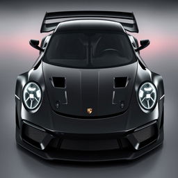 A new Porsche GT3 Cup design that is extremely radical and aggressive, adhering to Porsche's characteristic aesthetic