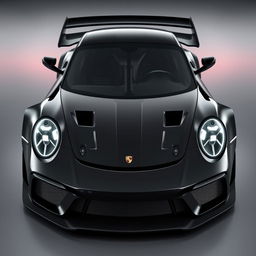 A new Porsche GT3 Cup design that is extremely radical and aggressive, adhering to Porsche's characteristic aesthetic