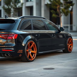 A striking Audi A4 B7 Avant 2