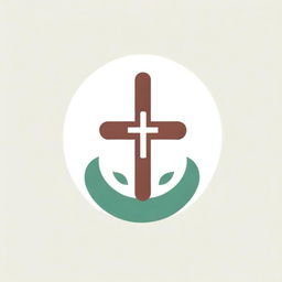 A logo featuring a cross, the words 'Pastoral Juvenil', and elements that represent Jesus Christ.