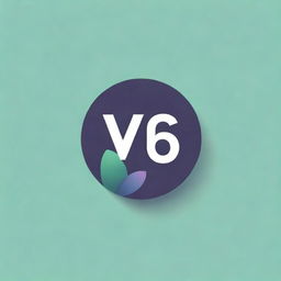 Create a striking logo combining green and purple shades with the text 'verify56' prominently displayed in a contemporary typeface.