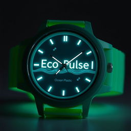 A stylish and innovative sustainable watch named 'Eco Pulse I'