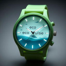 A stylish and innovative sustainable watch named 'Eco Pulse I'