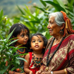 An elderly indigenous woman reveals to a young girl named Isabella that she belongs to a tribe that has lived in the region long before the arrival of the Spanish and Venezuelans