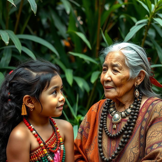 An elderly indigenous woman reveals to a young girl named Isabella that she belongs to a tribe that has lived in the region long before the arrival of the Spanish and Venezuelans