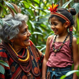 An elderly indigenous woman reveals to a young girl named Isabella that she belongs to a tribe that has lived in Venezuela long before the arrival of the Spanish