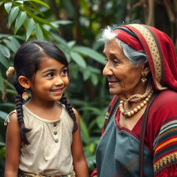 An elderly indigenous woman reveals to a young girl named Isabella that she belongs to a tribe that has lived in Venezuela long before the arrival of the Spanish