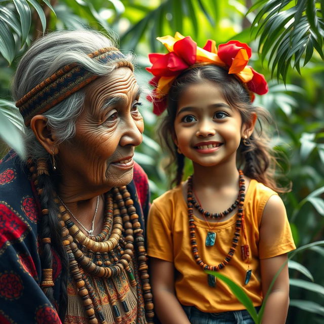 An elderly indigenous woman reveals to a young girl named Isabella that she belongs to a tribe that has lived in Venezuela long before the arrival of the Spanish