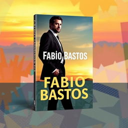 A book cover featuring a tall and distinguished male figure with the name 'Fabio Bastos' prominently displayed