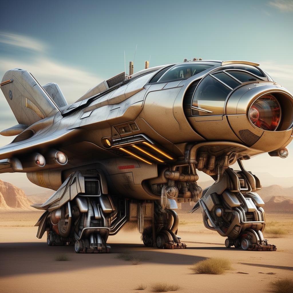 futuristic jet fighter transformer from commando van