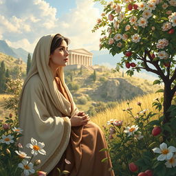 The biblical story of Hannah, the barren woman, deeply and beautifully illustrated