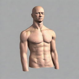 Generate a detailed and realistic 3D model of a person based on a photo.