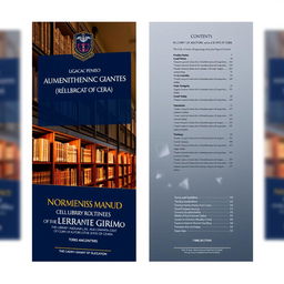 A comprehensive manual titled 'Norms and Routines of the Library Minister Raimundo Girão of the Court of Auditors of the State of Ceará', featuring a professional and formal design