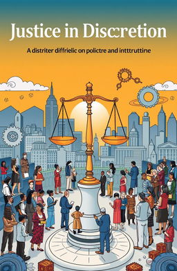 An intricate illustration symbolizing 'Justice in Discretion: A Perspective on Public Policy Reconstruction'