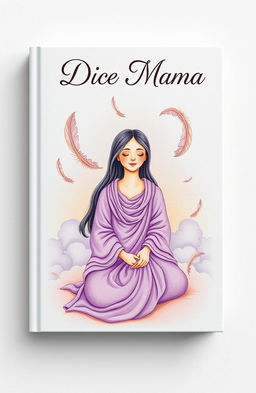 A captivating book cover design for a poetry collection titled 'Dice Mama'