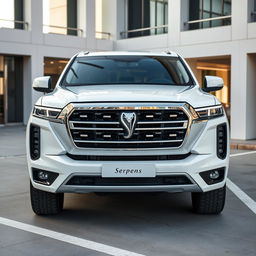 A sophisticated truck named 'Serpens', inspired by design elements of popular models such as Amarok, Hilux, Dodge Ram, and S10