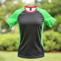 A running shirt featuring a simple and modern design