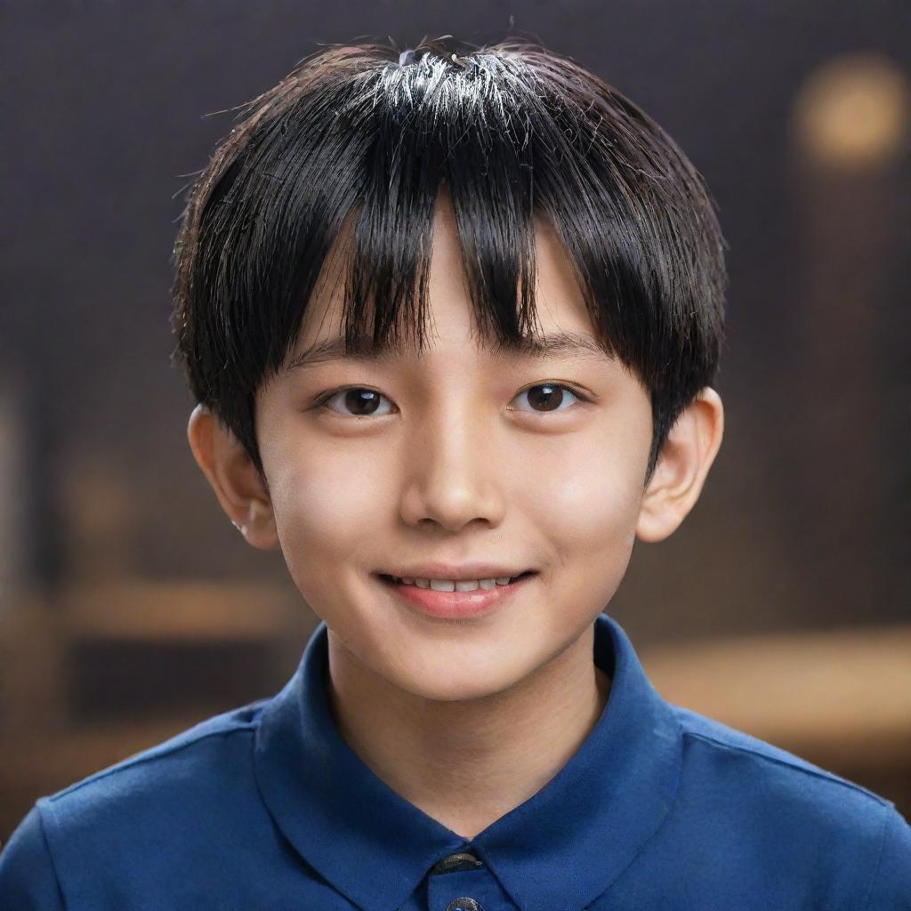 A 12-year-old Mobile Legends hero named Hadid. He has a black bowl haircut and his unique power involves attacking with noodles. His youthful energy, determination and courage are brilliantly evident.