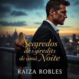 An e-book cover titled 'Segredos de uma Noite'