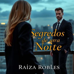 An e-book cover titled 'Segredos de uma Noite'